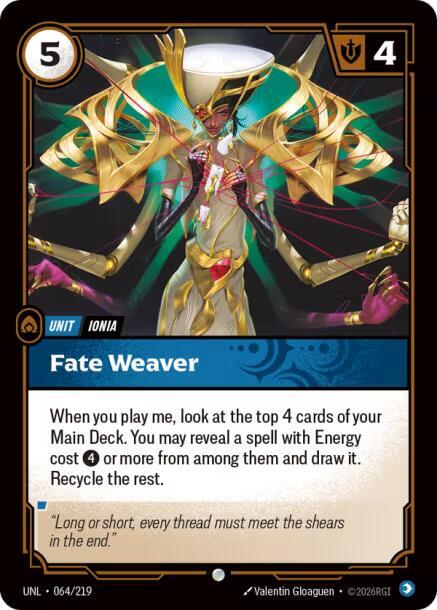 Fate Weaver 064/219 (Unleashed)  - Foil