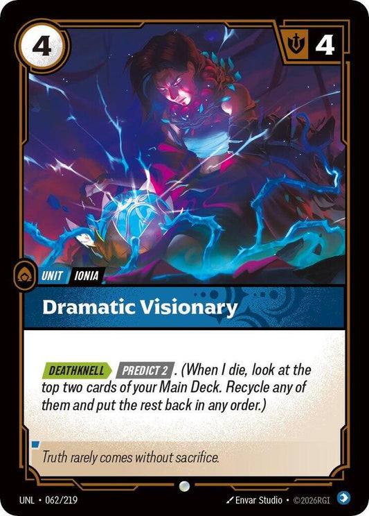 Dramatic Visionary 062/219 (Unleashed)  - Foil