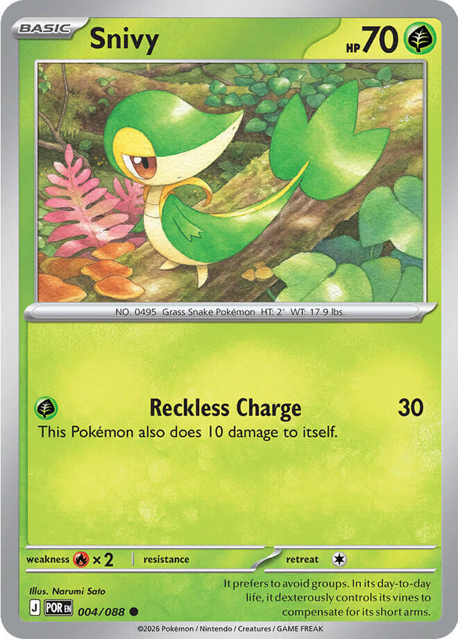 Snivy 004/088 (ME03: Perfect Order) 
