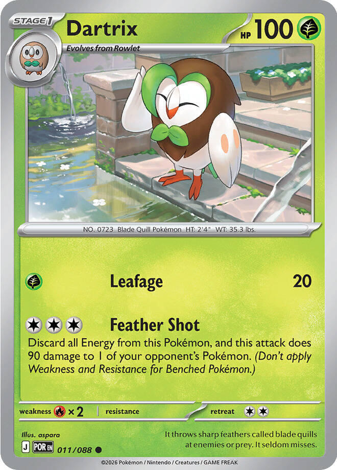 Dartrix 011/088 (ME03: Perfect Order) 