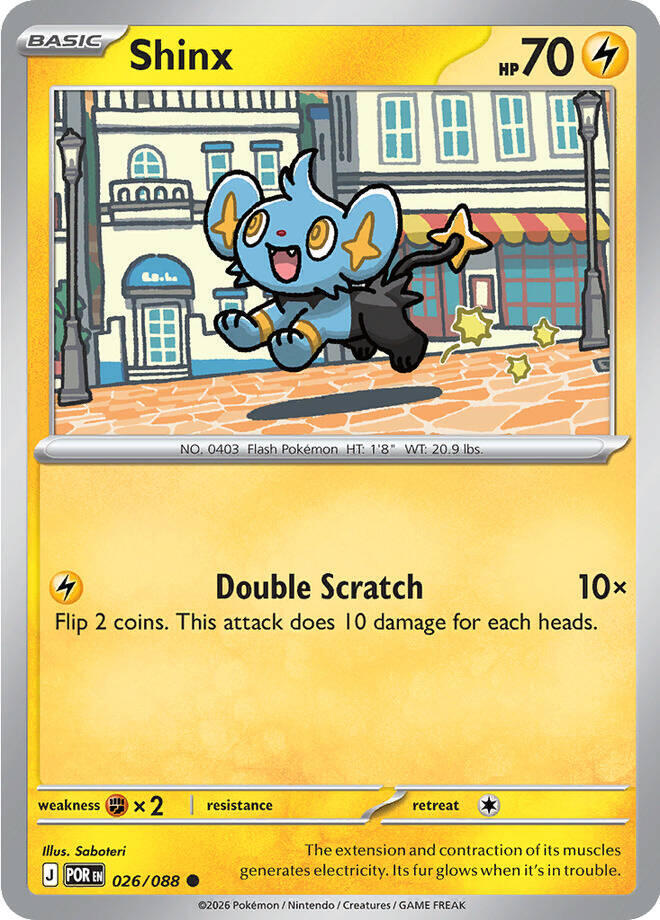 Shinx 026/088 (ME03: Perfect Order) 