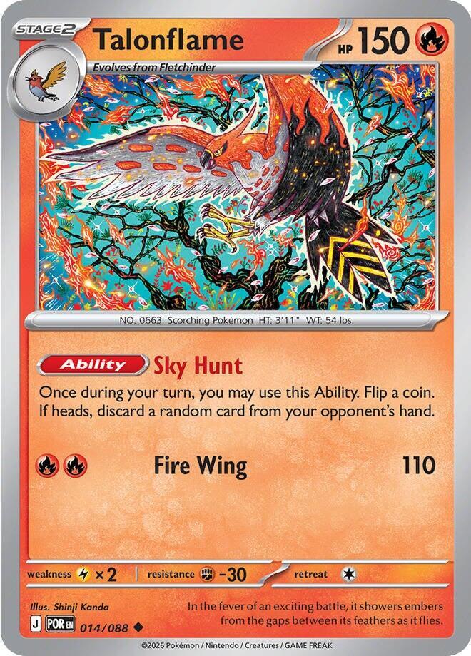 Talonflame 014/088 (ME03: Perfect Order) 