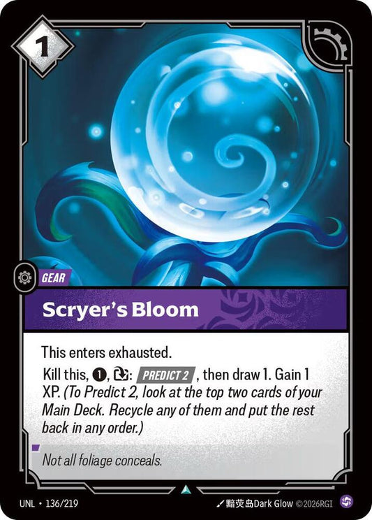 Scryer's Bloom 136/219 (Unleashed) 