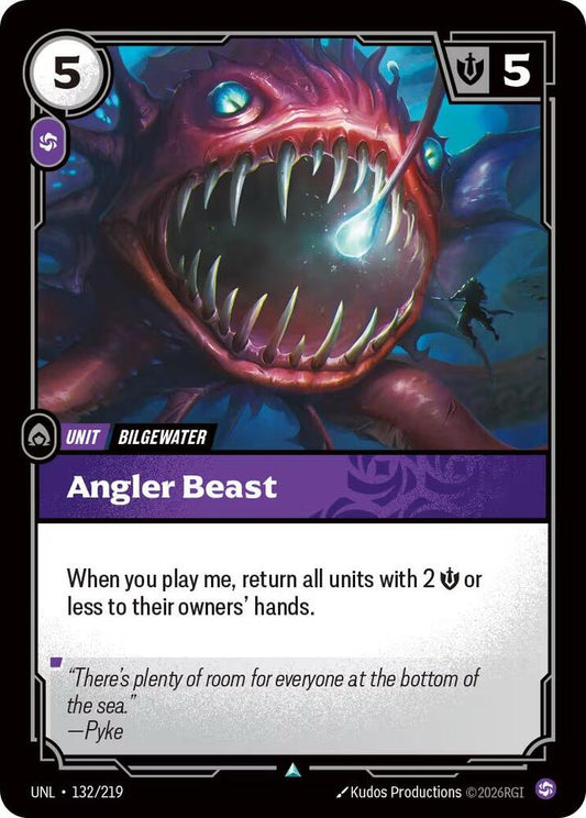 Angler Beast 132/219 (Unleashed) 