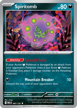 Spiritomb 087/132 (ME01: Mega Evolution) 