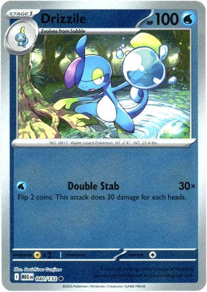 Drizzile 040/132 (ME01: Mega Evolution)  - Reverse Holofoil