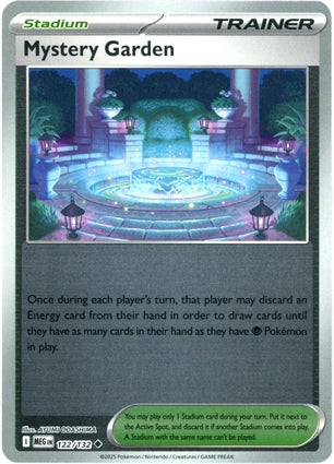 Mystery Garden 122/132 (ME01: Mega Evolution)  - Reverse Holofoil