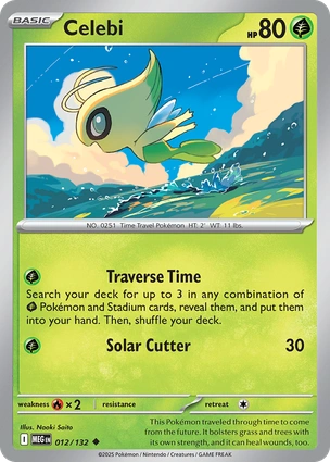 Celebi 012/132 (ME01: Mega Evolution) 