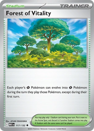 Forest of Vitality 117/132 (ME01: Mega Evolution) 