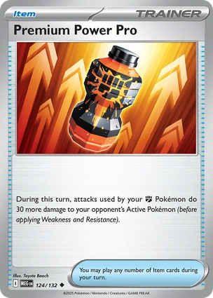 Premium Power Pro 124 132 124/132 (ME01: Mega Evolution) 