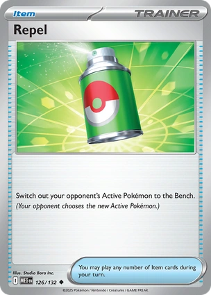 Repel 126/132 (ME01: Mega Evolution) 