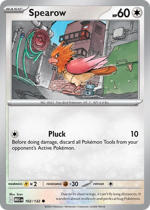 Spearow 102/132 (ME01: Mega Evolution) 