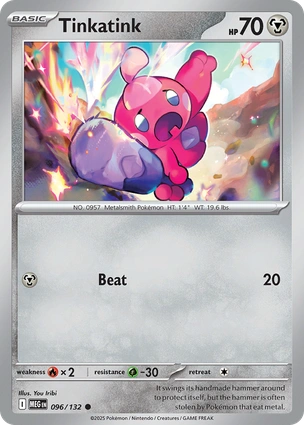 Tinkatink 096/132 (ME01: Mega Evolution) 