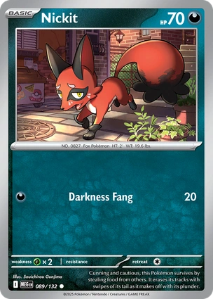 Nickit 089/132 (ME01: Mega Evolution) 