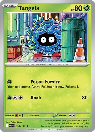 Tangela 006/132 (ME01: Mega Evolution) 