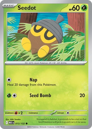 Seedot 013/132 (ME01: Mega Evolution) 