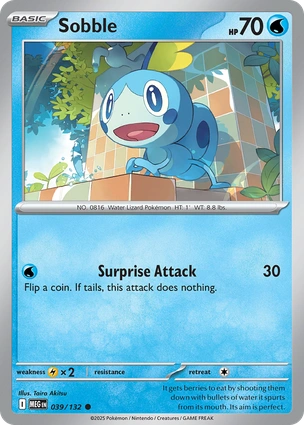 Sobble 039/132 (ME01: Mega Evolution) 