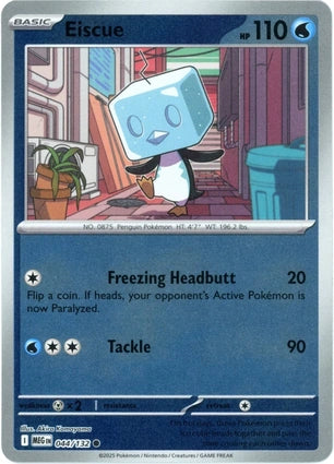 Eiscue 044/132 (ME01: Mega Evolution)  - Reverse Holofoil