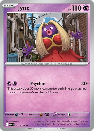 Jynx 057/132 (ME01: Mega Evolution) 