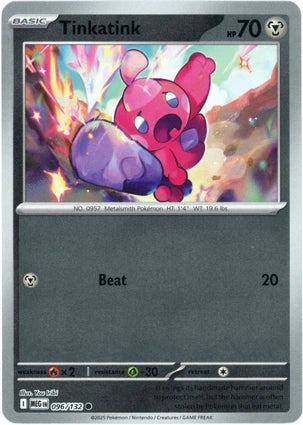 Tinkatink 096/132 (ME01: Mega Evolution)  - Reverse Holofoil