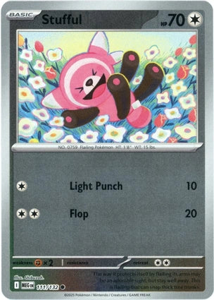 Stufful 111/132 (ME01: Mega Evolution)  - Reverse Holofoil