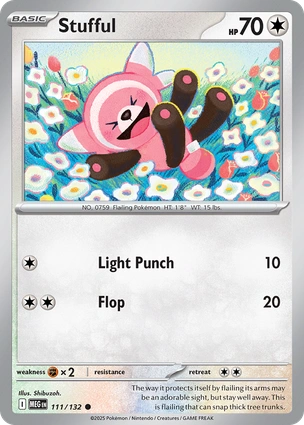 Stufful 111/132 (ME01: Mega Evolution) 