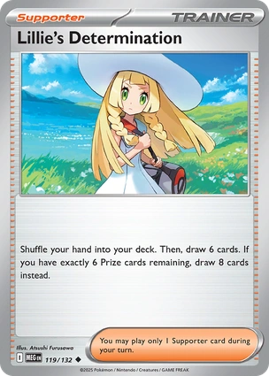 Lillies Determination 119 132 119/132 (ME01: Mega Evolution) 