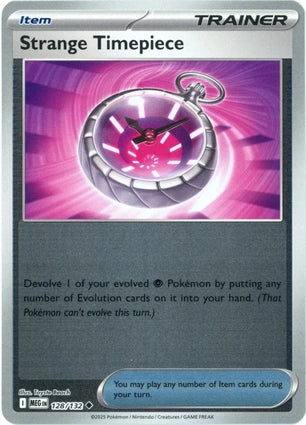 Strange Timepiece 128/132 (ME01: Mega Evolution)  - Reverse Holofoil