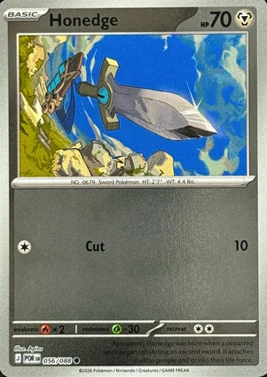 Honedge 056/088 (ME03: Perfect Order)  - Reverse Holofoil