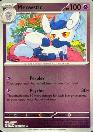 Meowstic 034/088 (ME03: Perfect Order)  - Reverse Holofoil