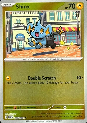 Shinx 026/088 (ME03: Perfect Order)  - Reverse Holofoil