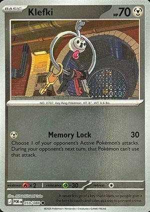 Klefki 059/088 (ME03: Perfect Order)  - Reverse Holofoil