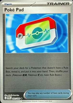 Poke Pad 081/088 (ME03: Perfect Order)  - Reverse Holofoil