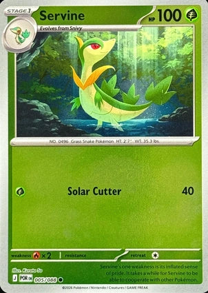 Servine 005/088 (ME03: Perfect Order)  - Reverse Holofoil
