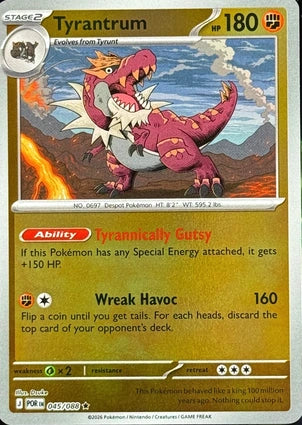 Tyrantrum 045/088 (ME03: Perfect Order)  - Reverse Holofoil