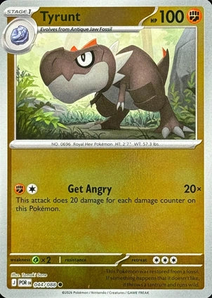 Tyrunt 044/088 (ME03: Perfect Order)  - Reverse Holofoil