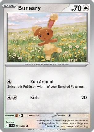 Buneary 083/094 (ME02: Phantasmal Flames) 