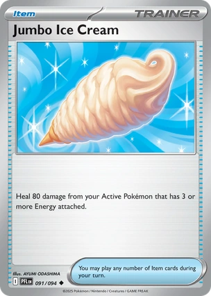 Jumbo Ice Cream 091/094 (ME02: Phantasmal Flames) 