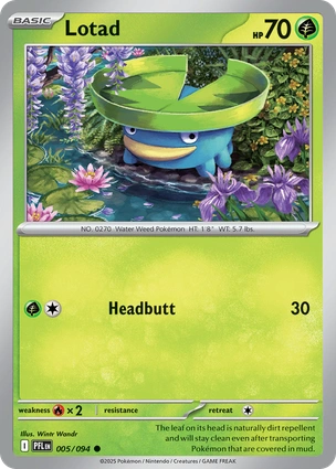 Lotad 005/094 (ME02: Phantasmal Flames) 