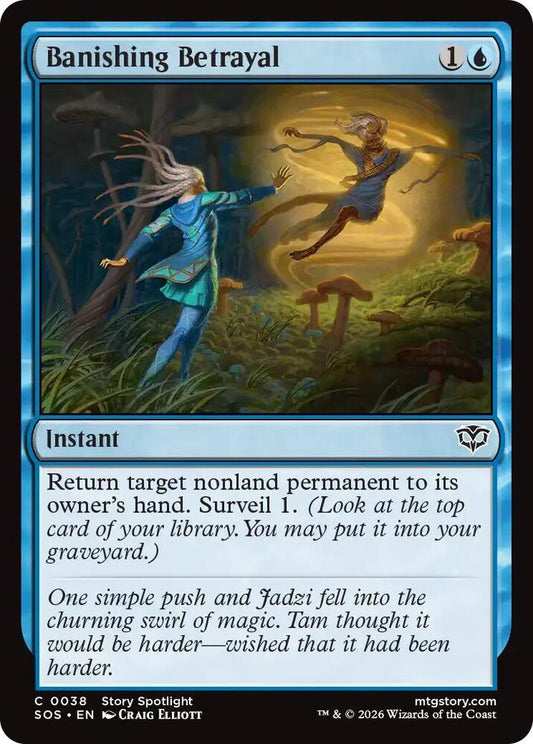 Banishing Betrayal 38 (Secrets of Strixhaven)  - Foil