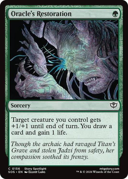 Oracle's Restoration 156 (Secrets of Strixhaven) 