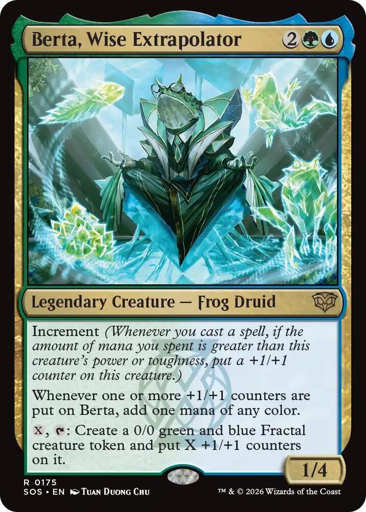 Berta, Wise Extrapolator 175 (Secrets of Strixhaven) 