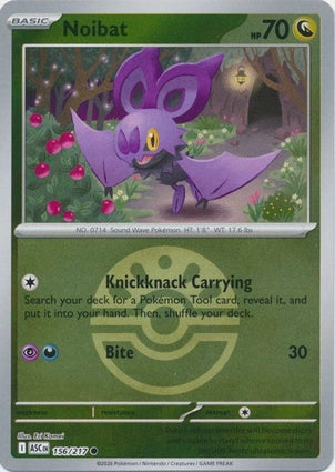 Noibat 156/217 (ME: Ascended Heroes)  - Friend Ball Holofoil