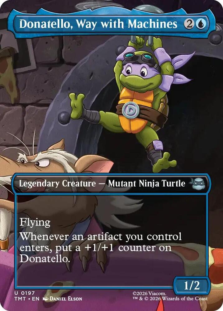 Donatello Way with Machines Borderless (Dupe) 197 (Teenage Mutant Ninja Turtles) 