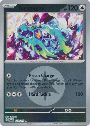 Terapagos 178/217 (ME: Ascended Heroes)  - Energy Holofoil