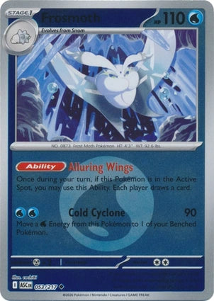 Frosmoth 053/217 (ME: Ascended Heroes)  - Energy Holofoil