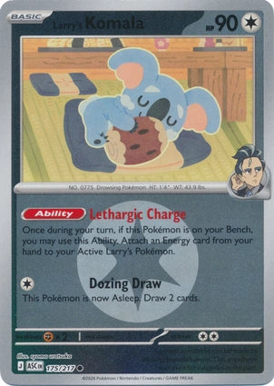 Larry's Komala 175/217 (ME: Ascended Heroes)  - Energy Holofoil