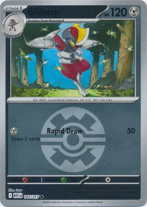 Bisharp 147/217 (ME: Ascended Heroes)  - Quick Ball Holofoil