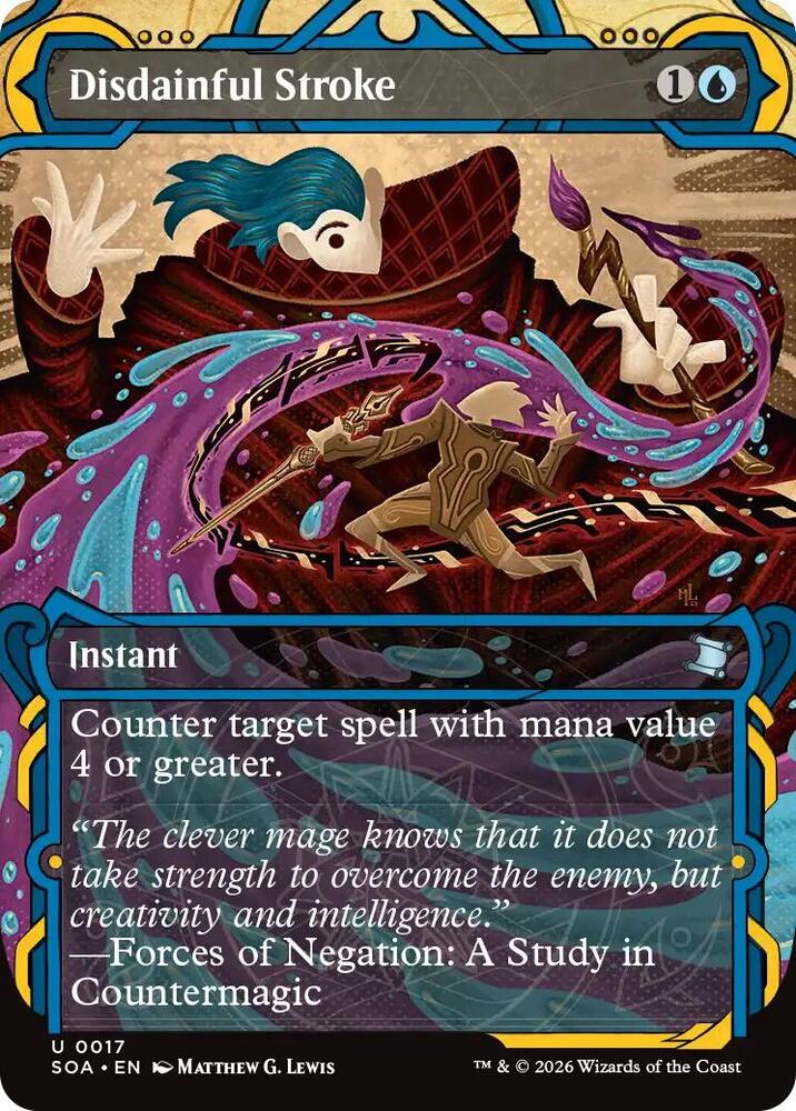 Disdainful Stroke 17 (Secrets of Strixhaven: Mystical Archive) 