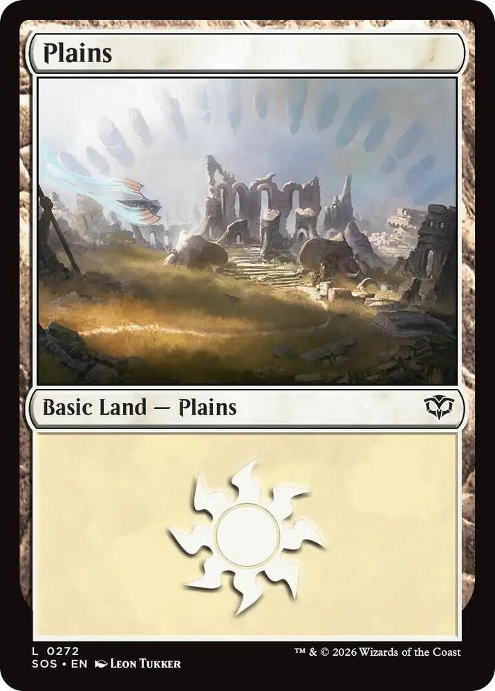 Plains 272 (Secrets of Strixhaven)  - Foil